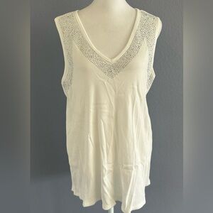 Vocal NWOT M Embellished Tank Top
